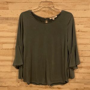 Green Envelope Boutique Top